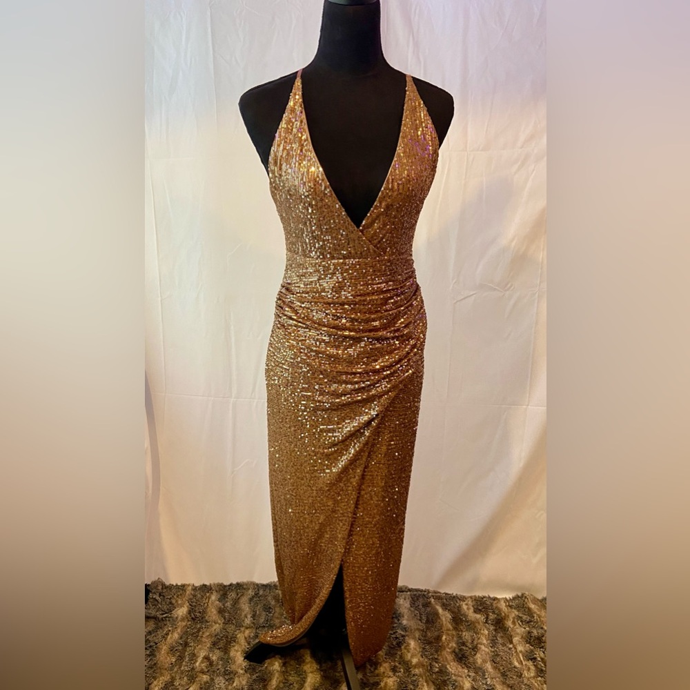 Fashion Nova fitted formal dress